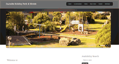 Desktop Screenshot of dunedinholidaypark.co.nz